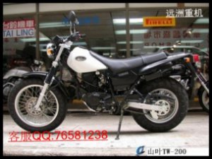 天津卖雅马哈山叶TW-200摩托车 